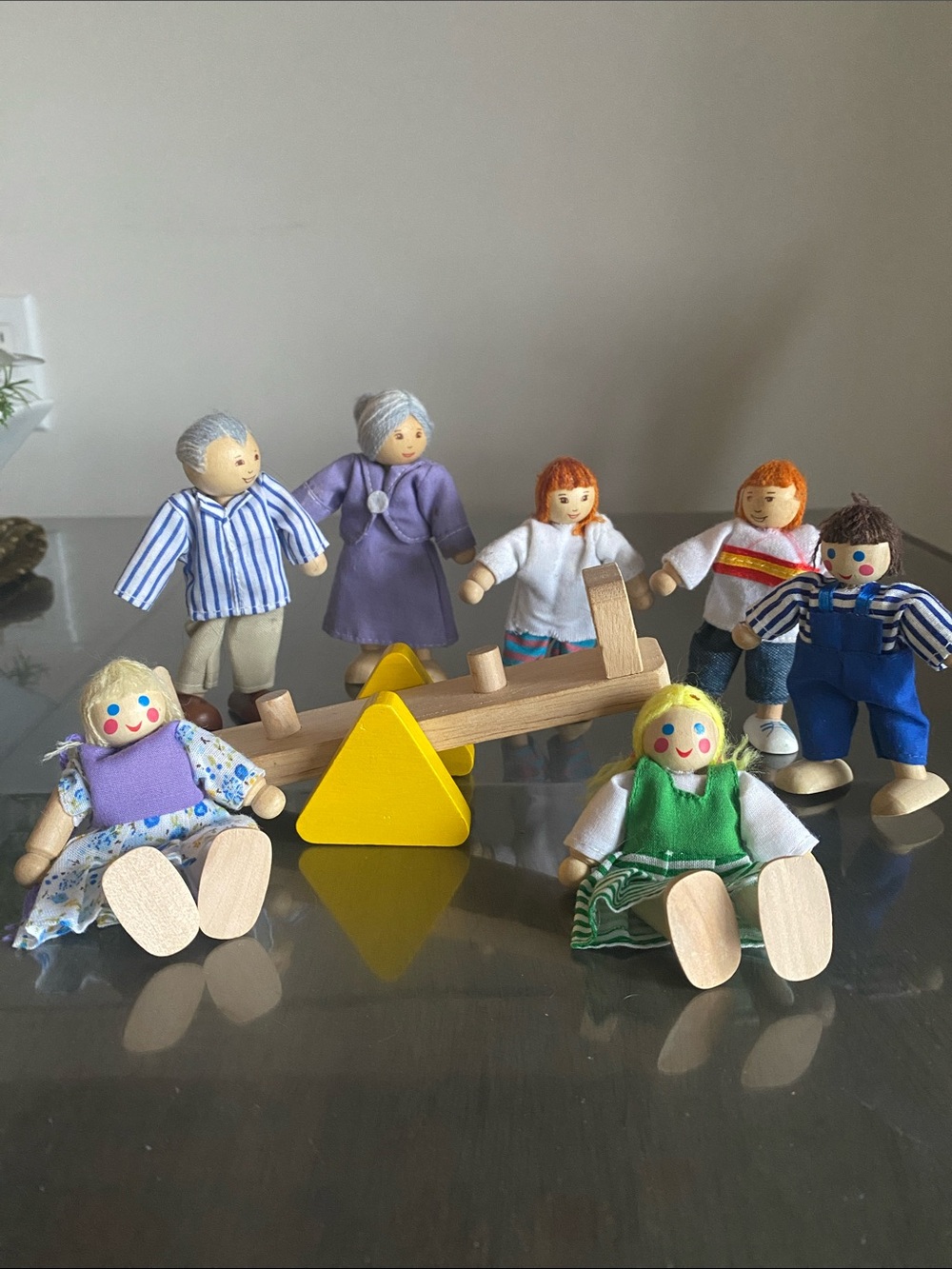 Hape Happy Family Wooden Dolls kid toys